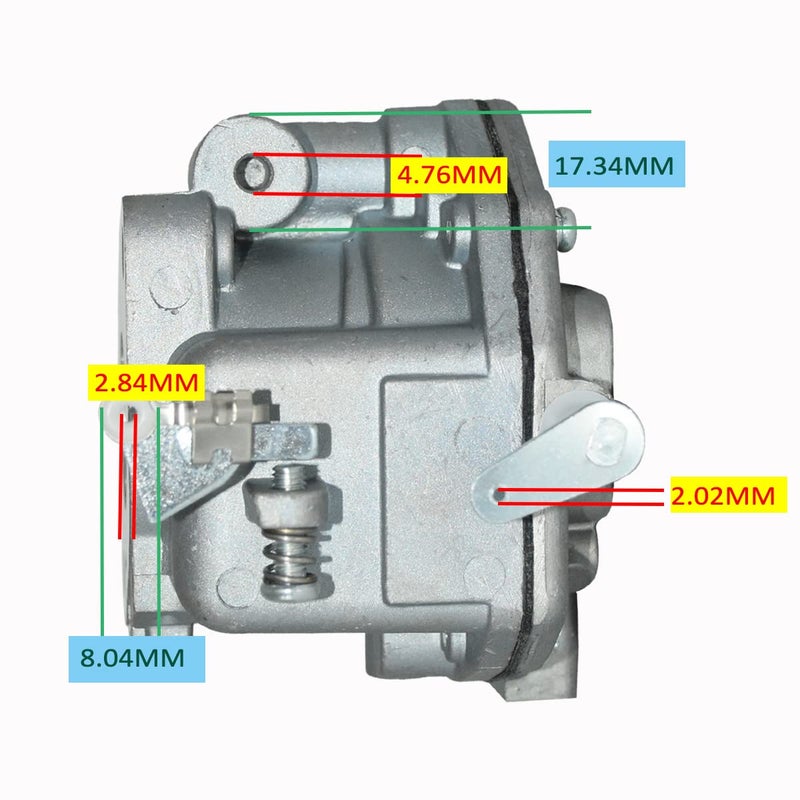JDLLONG 846109 Carburetor Carb Fit for 303442 303445 303446 303447 305442 305445 305446 305447 Series Vanguard 16 Hp Engines 843324 with Gaskets Replace 809017 844988 846082 845906 809011 - Image 5